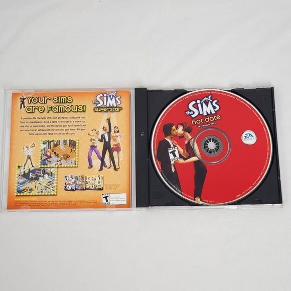 The Sims, Hot Date Expansion Pack (PC CD-ROM, Simulation Game, Manual and Key) - Picture 2 of 4
